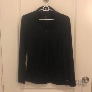 Champion duo dry black workout zip up jacket